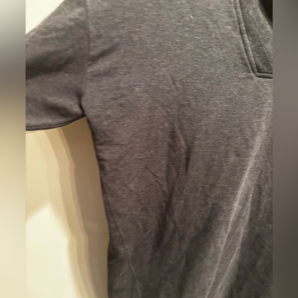 Athleta Charcoal Gray Sweatshirt medium cozy neutral basic fall minimalist - Picture 9 of 12